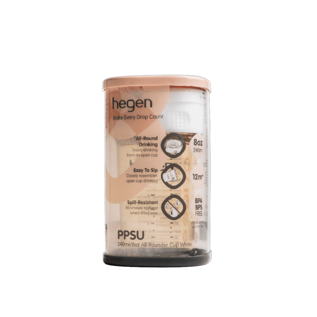 Hegen PCTO™ 240ml/8oz All-Rounder Cup PPSU White - Hegen