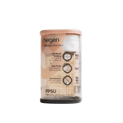 Hegen PCTO™ 240ml/8oz All-Rounder Cup PPSU White - Hegen
